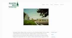 Desktop Screenshot of masonsmill.com